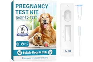 NUTRAVITA Dog Pregnancy Test Kit at Home - Accurate and Fast Dog Pregnancy Test, Convenient & Disposable Pregnancy Tests Strip