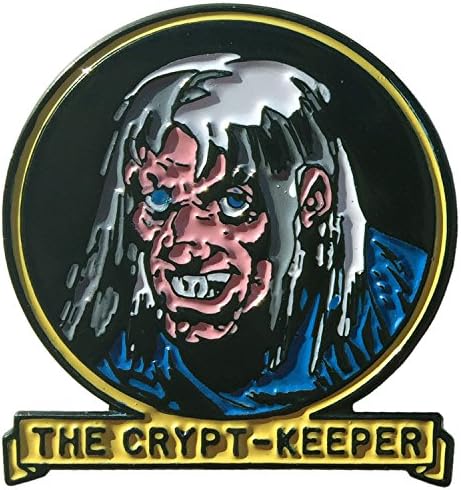 The Crypt Keeper Enamel Pin Tales From The Crypt Kreepsville Hat Lapel TV Show