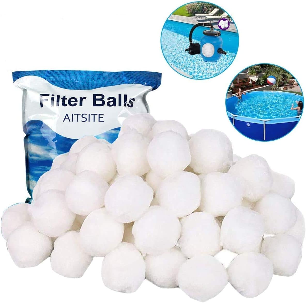 Filtro De Acuario Ceramic Biological Media Con Bola Infrarroja, 2 Kg, Gl47
