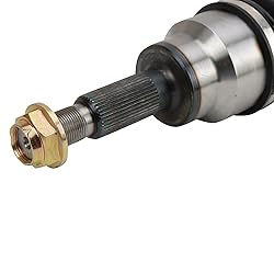 TRQ Rear CV Axle Shaft Assembly Set Compatible with