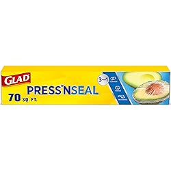 Glad Press'N Seal Plastic Wrap for Food, Griptex