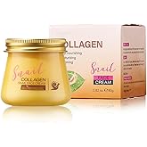 Snail Collagen Face Cream - Hydrating Anti-Wrinkle and Rejuvenating Cream, Collagen Snail Rejuvenation Face Cream for Women