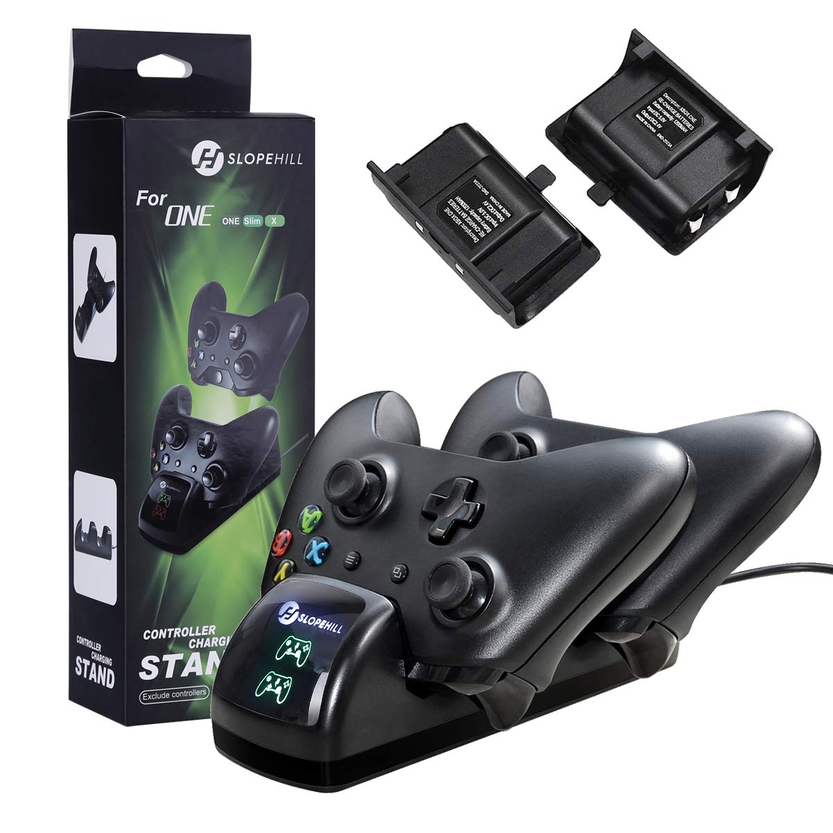 slopehill Xbox One Controller Charger, Xbox One/One S/One Elite