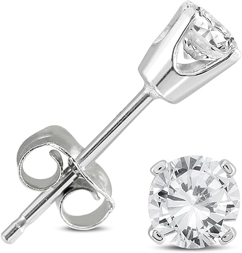 Amazon Com 1 4 Carat Tw Igi Certified Round Diamond Solitaire