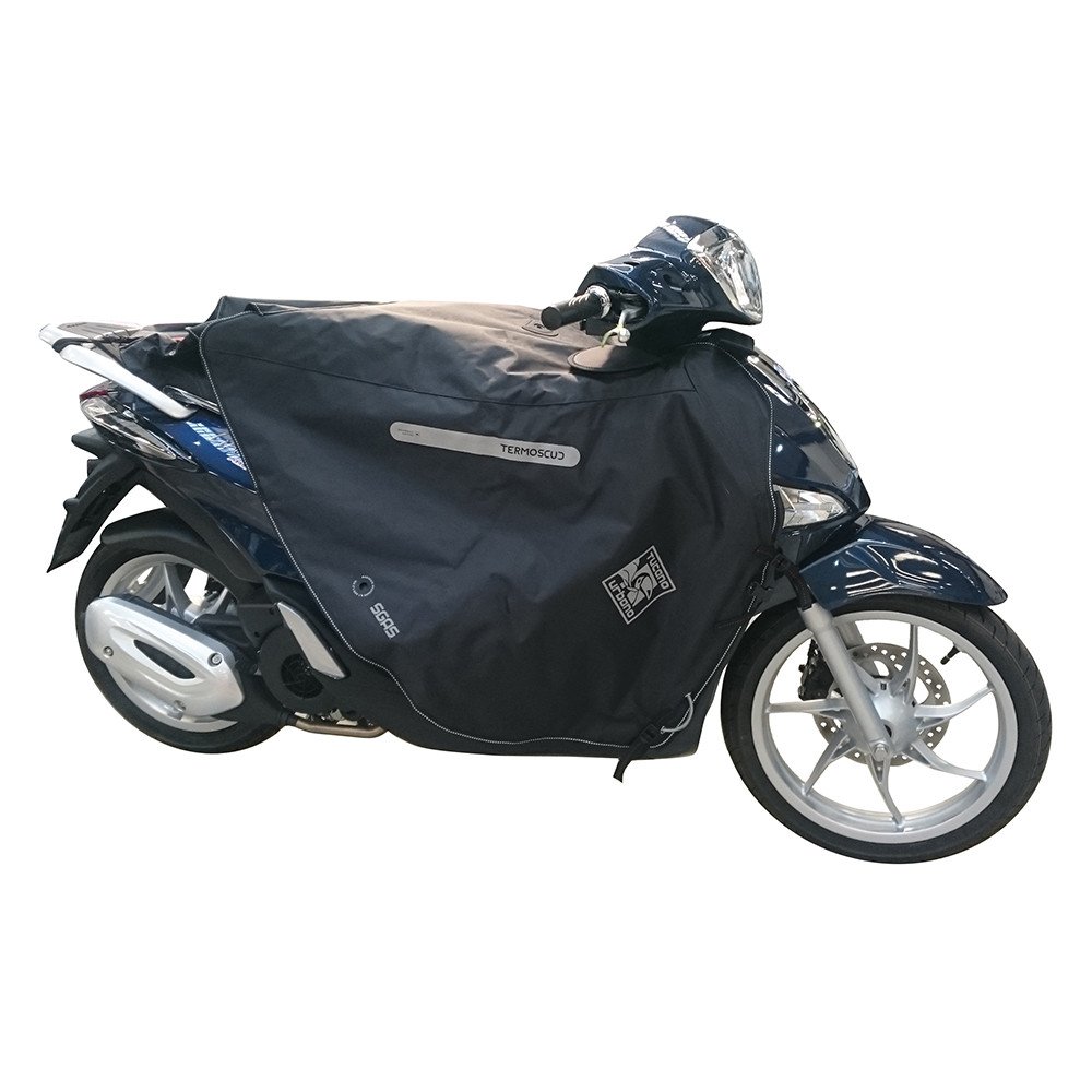 Tucano Urbano Termoscud® R184 Scooter Leg Cover for Piaggio Liberty Original Scooter Thermoshield Patent Anti-Flapping S.G.A.S. Triple Layer Hydroscud Watertight Thermal CE Certified