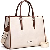 Montana West Laptop Tote Bag for Women 15.6 Inch Computer Bags Business Office Work Briefcase With Adjustable Shoulder Strap