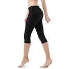 Tesla Yoga 17" Capri Mid-Waist Pants w Hidden Pocket FYC21/FYP21
