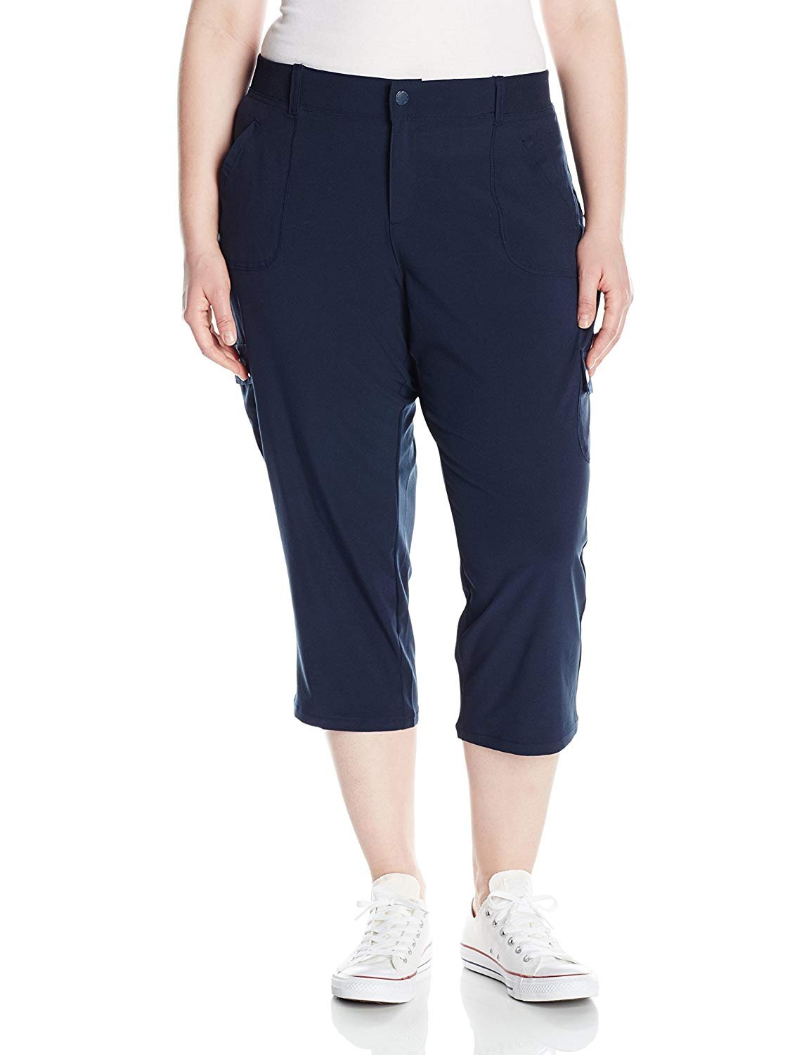 lee active performance capri plus size