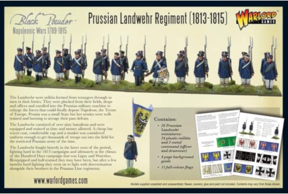 Warlord Games Prussian Landwehr Regiment - Image 3
