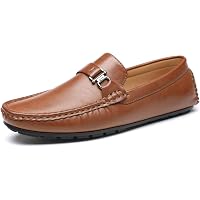 Jousen Milan Polished Brown Boat‎ Shoes Loafers- Size 10 - Slightly Used Amazon.com | Jousen Men main image 2