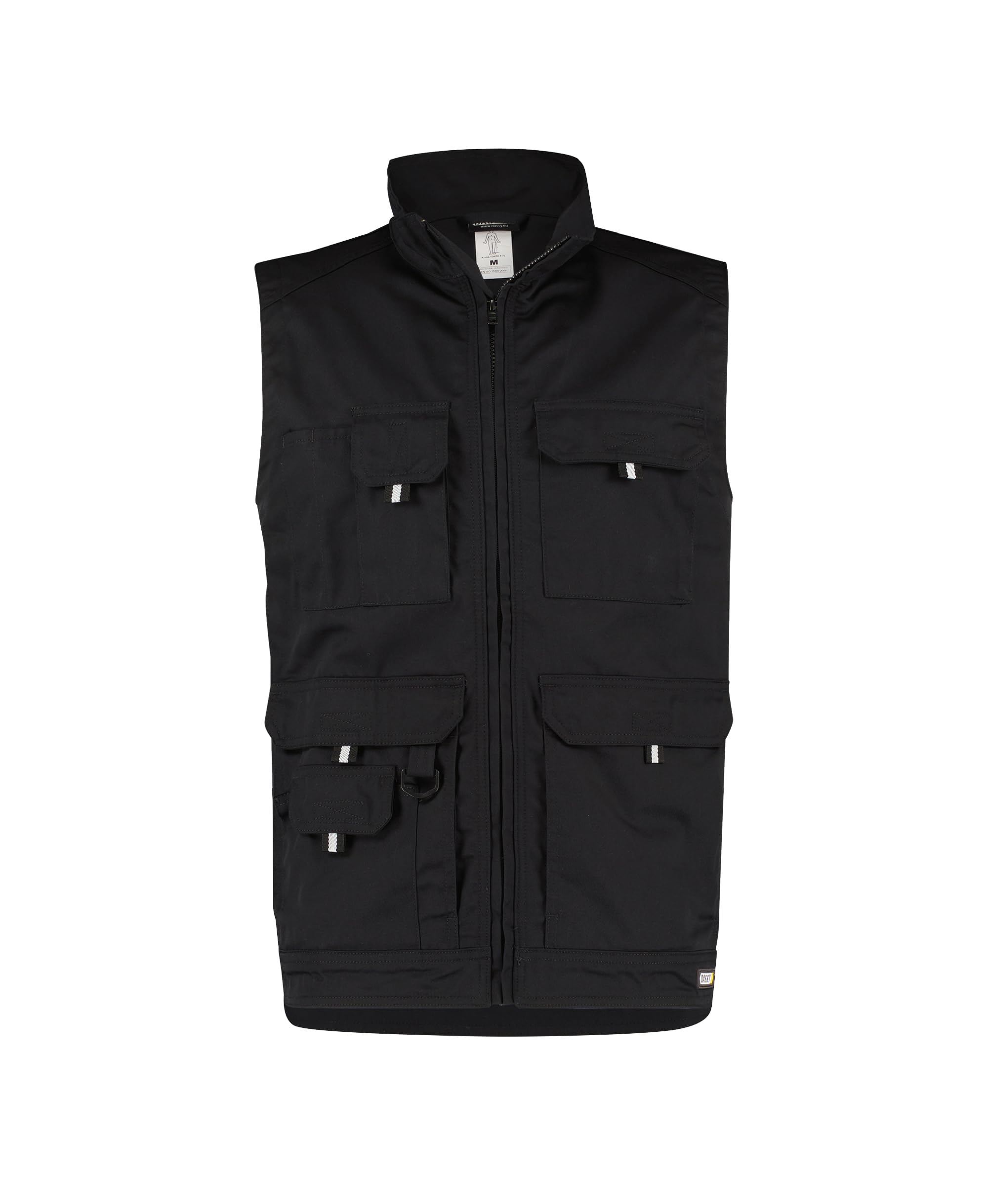 DASSY® Avila Sleeveless work jacket - size L - BLACK