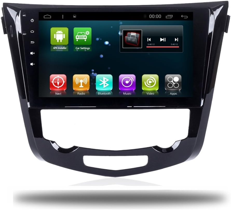 Car Radio GPS 10.2" Android 7.1 Quad Core Car Player Navi for Nissan X-Trail 2014-2017 Headunit Audio Car Stereo WiFi Map Multimedia No DVD Player (Android 7.1 1+16G Nissan X-Trail Manual)
