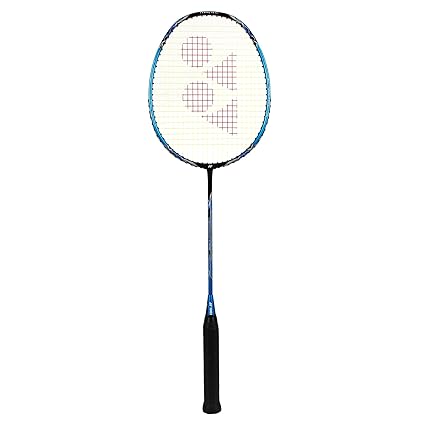 YONEX  Lite  Strung  Badminton Racquet ( Black/Blue , G4 , 85-92 grams , 24 lbs )