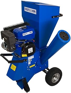 Denqbar Garden Chipper Shredder With 11 Kw 15 Ps Petrol Motor Amazon Co Uk Diy Tools
