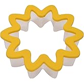 R & M International Daisy Soft-Grip Cookie Cutter, One Size, Yellow