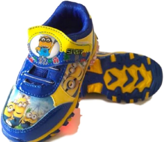 Amazon ミニオン ミニオンズ スニーカー 運動靴 靴18 5cm Disney ディズニー 海外製 アニメ 萌えグッズ 通販