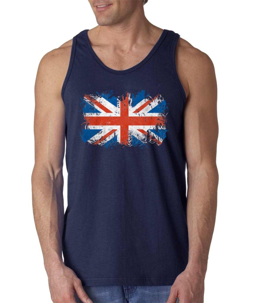 Union Jack British Flag Tank Top United Kingdom Flag Tank Tops 5892