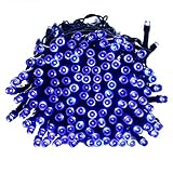 Qedertek 200 LED Solar String Lights, 72ft Fairy Lights Decorative Lighting for Home, Lawn, Garden, Wedding, Patio, Party and Holiday Decorations (Blue)