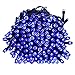 Qedertek 200 LED Solar String Lights, 72ft Fairy Lights Decorative Lighting for Home, Lawn, Garden, Wedding, Patio, Party and Holiday Decorations (Blue) primary