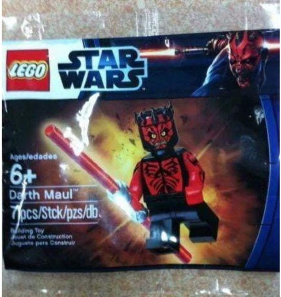 LEGO Star Wars: Shirtless Darth Maul Minifigure (Exclusive) Set 5000062 (Bagged), Medium - Image 3