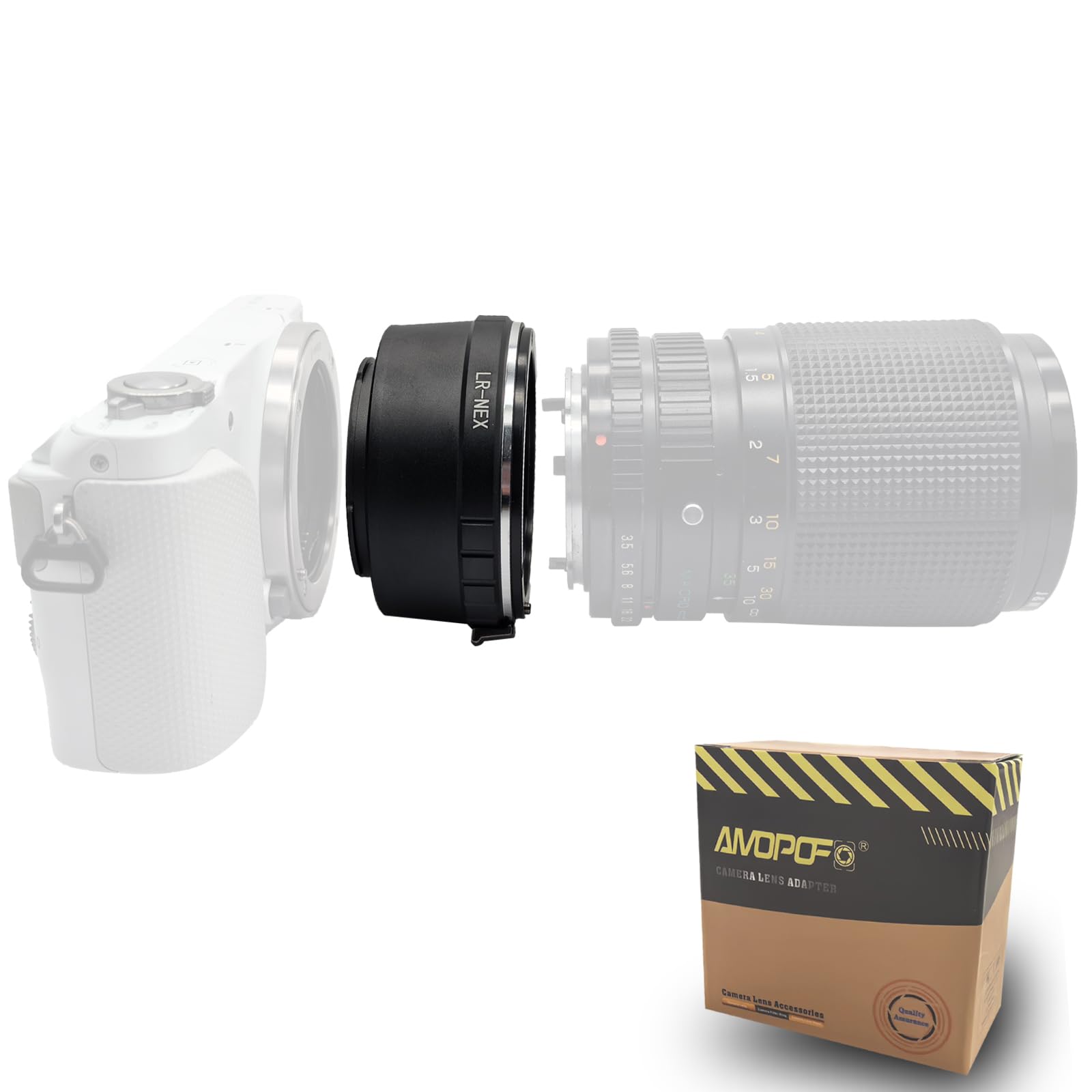 LR to NEX adapter Compatible with for Leica R LR Lens& for Sony E NEX Mount Camera Body,Fits for Sony Alpha A6000 A6300 A6500 A7 A5000 A5100 α7, α7R, α7S, α7 II, α7R II et