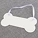 ROSENICE Wooden Crafts Ornament Photo Prop Wedding Pet Dog Bone Ornament Engagement Decor