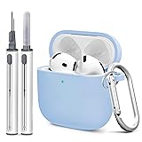 Woyinger for Airpods 4th Case Cover, Soft Silicone