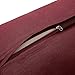 Node Fitness Organic Cotton 25″ x 12″ Rectangular Yoga Bolster – Burgundythumb 3