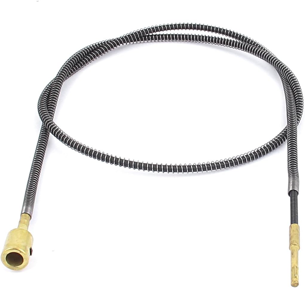 uxcell Flexible Shaft Rotary Tool Flex Shaft Attachment 39 inch Extension 8mm Chuck for Bench