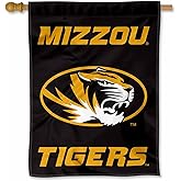 College Flags & Banners Co. Missouri Tigers Wordmark Logo Double Sided House Banner Flag