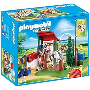 PLAYMOBIL Horse Grooming Station Building Set