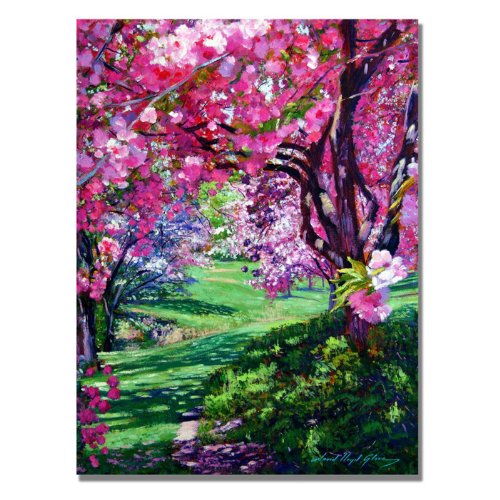 Trademark Fine Art Sakura Romance by David Lloyd Glover