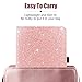 BENTOBEN Samsung Galaxy Tab A 8.0 (2015) Case, Glitter Sparkly Slim Lightweight Flip Folio PU Leather Stylus Holder Auto Sleep/Wake Protective Smart Cover for Galaxy Tab A 8.0 SM-T350, Rose Gold