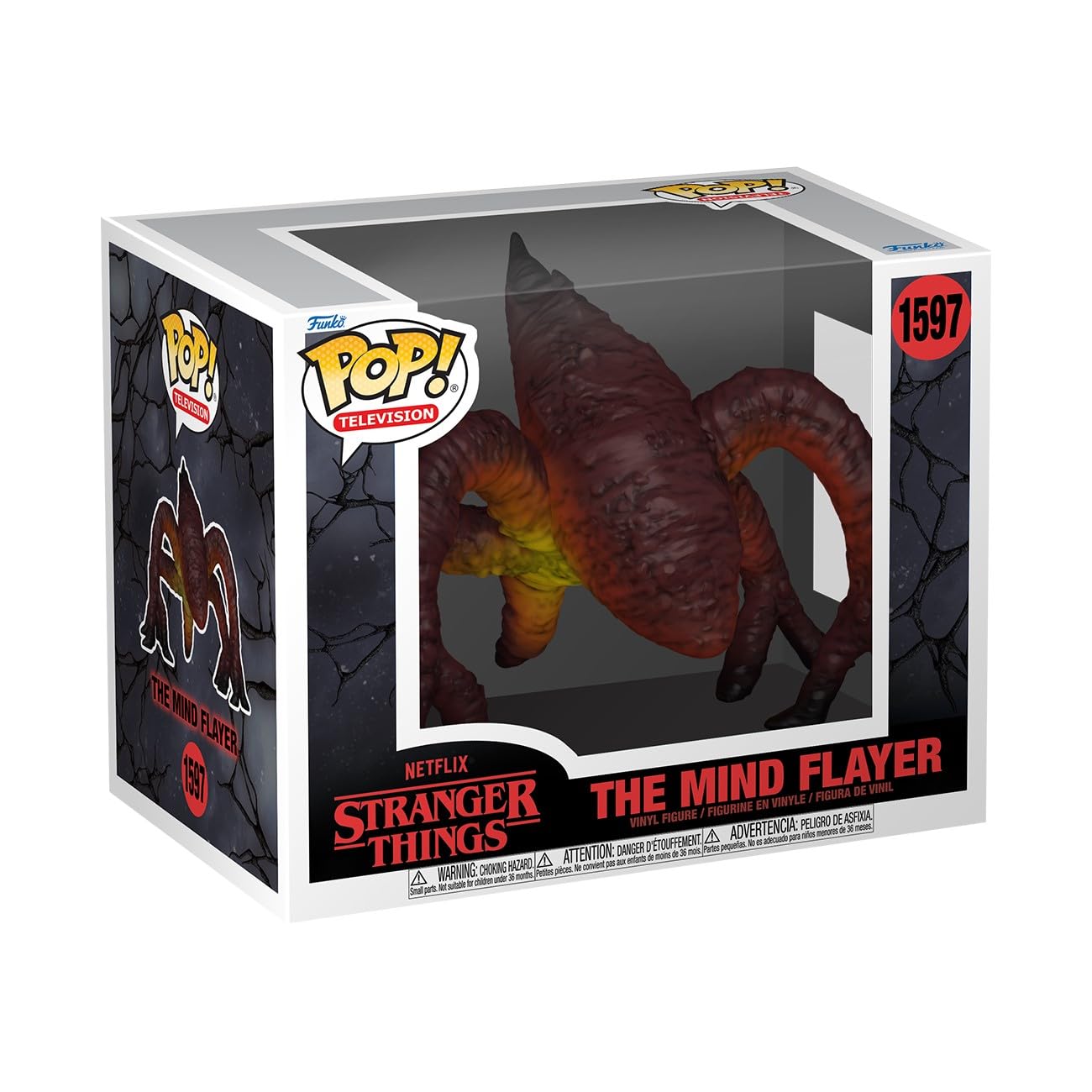 Funko Pop! Super: ST Rift - Monster - Mind Flayer - Stranger Things - Vinyl Collectible Figure - Gift Idea - Official Merchandise - Toy for Children and Adults - TV Fans