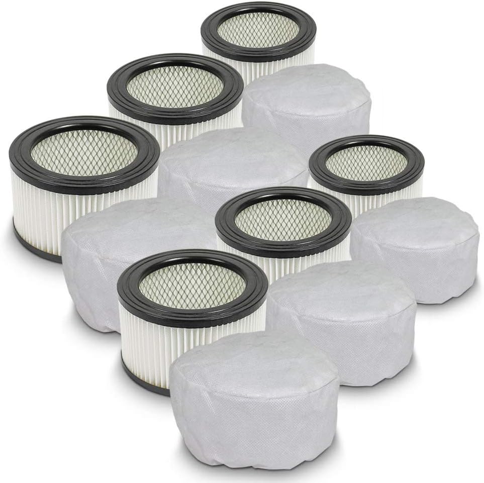 TDCuizent HEPA Ersatzfilter 6er Set - Für SAKER Auto Staubsauger & ähnliche Modelle