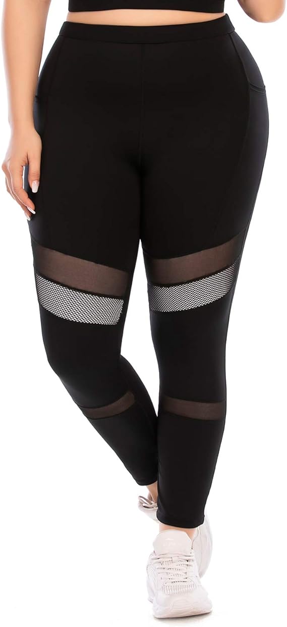 amazon yoga pants plus size