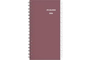 AT-A-GLANCE 2026 Planner Refill, Weekly, 3-1/4" x 6-1/2", Portable Size 2 (064-287-26)