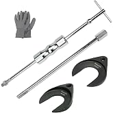 ReluxGo Inner CV Axle Puller Tool Set with 5/8"-18 Slide Hammer &amp; Adapter Inner CV Joint Removal Tool Kit Front Wheel Drive Axle Puller Set Compatible with Taurus Sable FWDs from 1986 to 2021