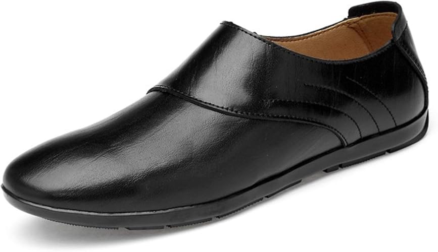 Amazon シュウカ ドライビング シューズ メンズ スリップオン ローファー 運転靴 モカシン 靴 ファッション メンズ カジュアルシューズ ２種履き方 滑り止め 紳士靴 ビジネス シューズ 軽量 ウオーキングシューズ シュウカ ローファー スリッポン