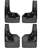 WeatherTech No-Drill Mud Flaps For Ford F-150 - Front & Rear Laser-Measured Splash Guards