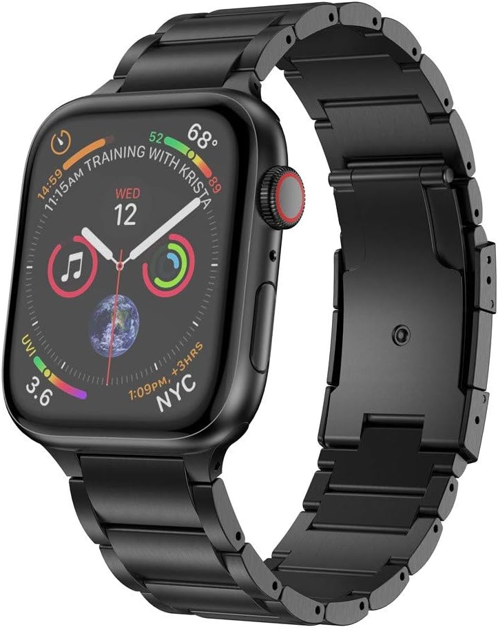 Titanium Alloy Watch Band Replacement Wrist Strap Bracelet For Apple Watch Series 4 3 2 1 40mm 38mm