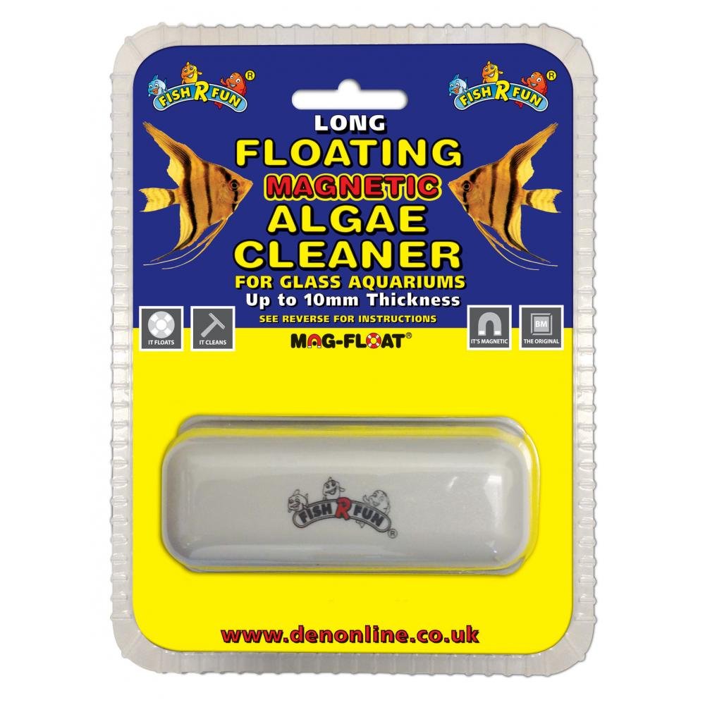 Mag-Float Floating Magnetic Algae Cleaner for Glass Aquarium Long