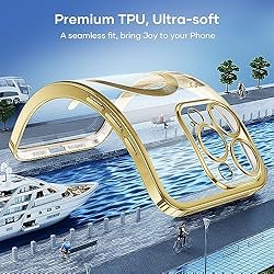 Humixx Magnetic for iPhone 15 Pro Max Case Clear