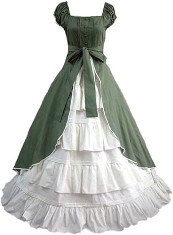 victorian layered dress