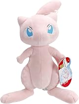 Jazwares Pokémon Mew Plush 8-Inch Soft Plush with Authentic Details view 2
