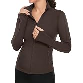 VUTRU Women's Workout Yoga Jacket Full Zip Running Athletic Track Jacket