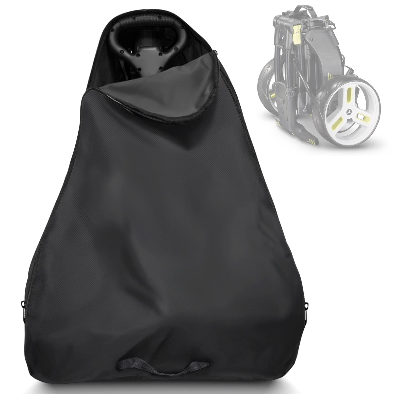 MRWiZMS Powerbug Universal Carry Bag for Electric Golf Trolley,Travel Cover Zip Handles Case Protector Carry Travel Cover,Golf Buggy Storage and transport