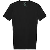 Tommy John Men's Crew Neck Undershirt, Second Skin Fabric, Slim Fit T-Shirt with Stay Tuck Design