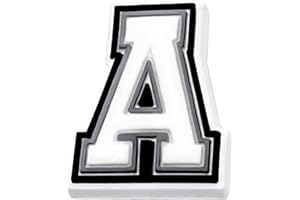 Fannoday Shoe Letter Charms, Shoe Single Letter DIY Decoration Charms Alphabet Accessories for Sandals with Women Adults Party Gift Favors