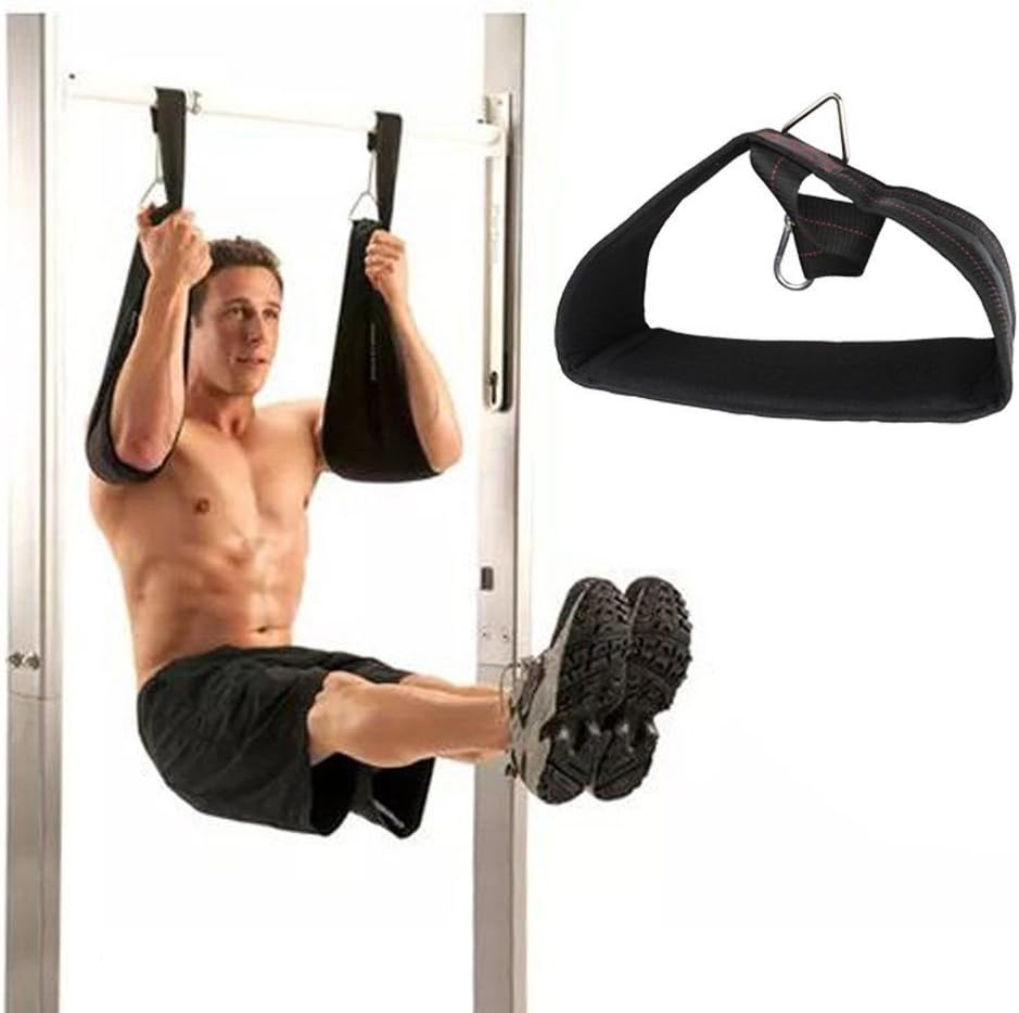 Gymforward HemeraPhit Arm Hanging Ab Belt Abdominal Training Straps Pull Up Sling Crossfit Training Equipment, 1PAIR